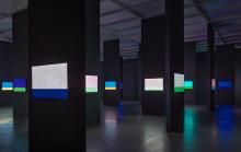 Installationsansicht Rafaël Rozendaal. Color, Code, Communication, 81 Horizons, 2021