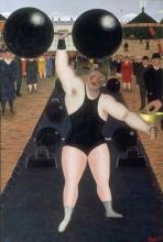 Camille Bombois, Athlète forain, um 1930