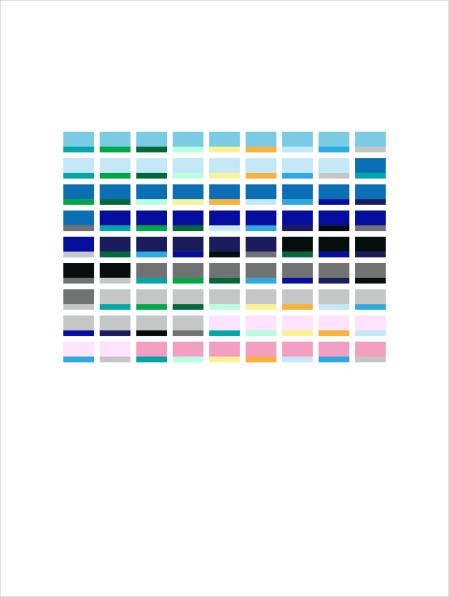 81 Horizons. Rafaël Rozendaal