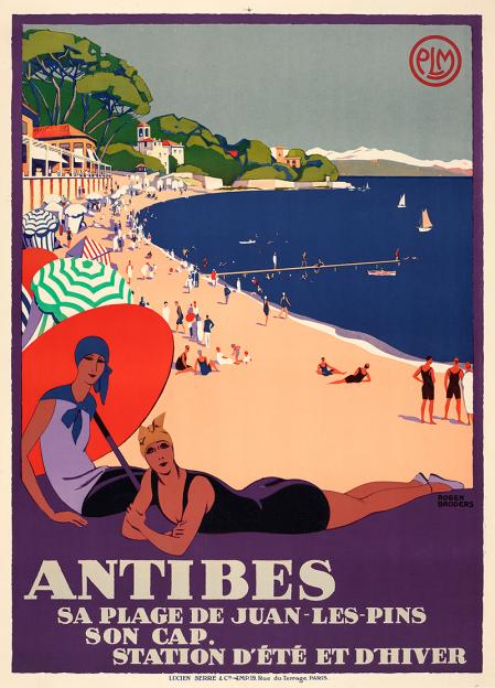 Roger Brodersk Antibes, Frankreich, um 1927