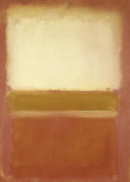 Mark Rothko, Untitled (White, Pink and Mustard), 1954