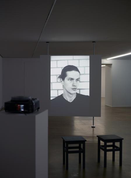 Arne Schmitt und Andrzej Steinbach, Diaprojektion Museum Folkwang