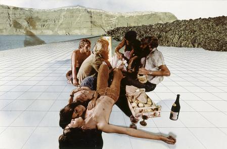 Superstudio, Gli Atti Fondamentali, Vita (Supersuperficie). Frutta e vino, 1971