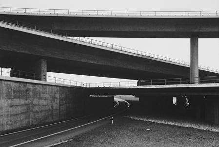 Reinhard Matz, Aus der Serie&nbsp;Zivilisierte Landschaften, 1976&ndash;1979