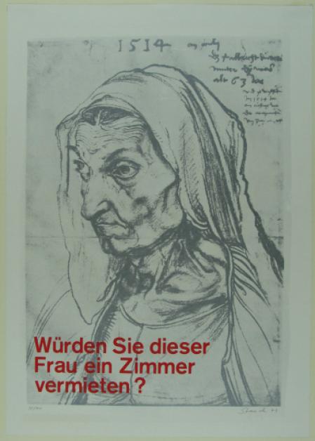 Klaus Staeck, Sozialfall, 1971
