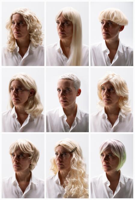 Candice Breitz, Whiteface Series, 2022, Courtesy: KOW, Berlin