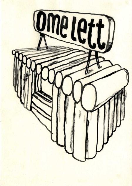 Antje Dorn, Omelett, 2003