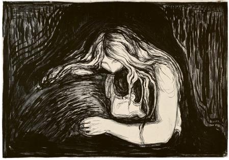 Edvard Munch Vampire II, 1895/1902