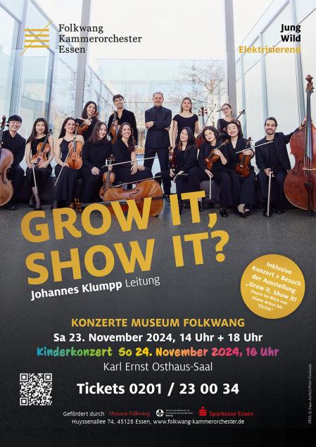 Grow it, show it? Konzert des Folkwang Kammerorchesters