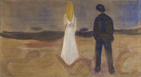 Edvard Munch, To mennesker, 1906/07