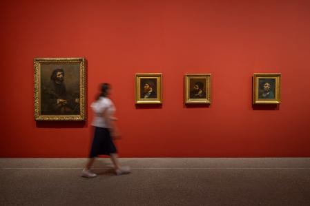 Installationsansicht: Ich, Gustave Courbet