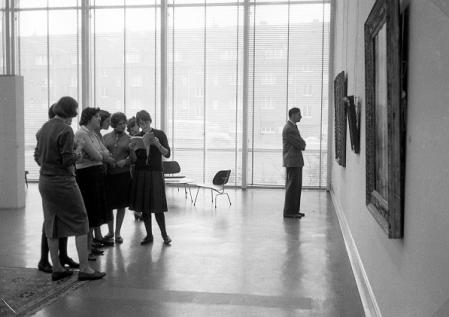 Ausstellungsraum im Museum Folkwang Fotograf: Rolf Epha, ca. 1965