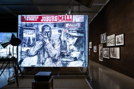 Ausstellungsansicht William Kentridge. Listen to the Echo, 2025