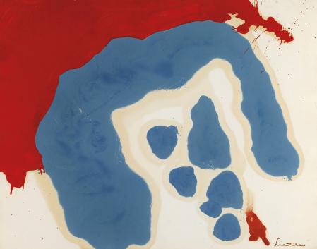 Helen Frankenthaler Grotto Azura