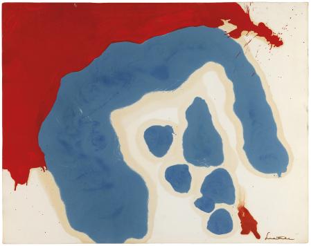 Helen Frankenthaler Grotto Azura, 1963, Collection Helen Frankenthaler Foundation, New York © Helen Frankenthaler Foundation / VG Bild-Kunst, Bonn 2022