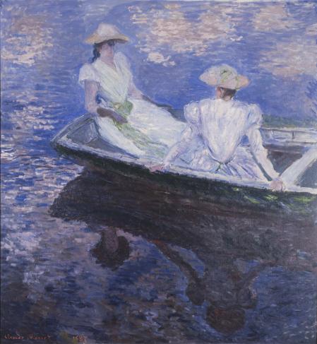 Claude Monet, Sur le bateau (Jeunes filles en barque), 1887