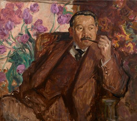 Frank Brangwyn Portrait of Mr. Kojiro Matsukata, 1916