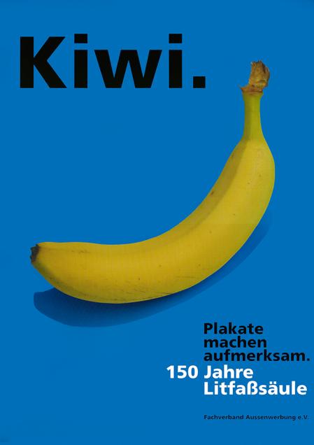 Floriane Mathea, Kiwi. Plakate machen aufmerksam, Deutschland, 2006, Museum Folkwang, Essen