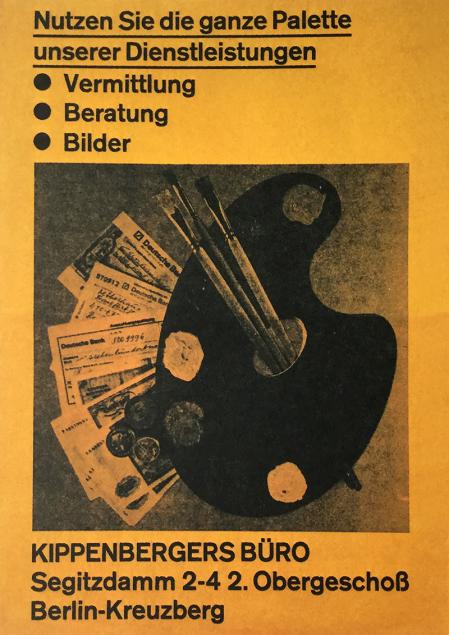 Martin Kippenberger, Nutzen Sie die ganze Palette unserer Dienstleistungen Kippenbergers Büro, 1978