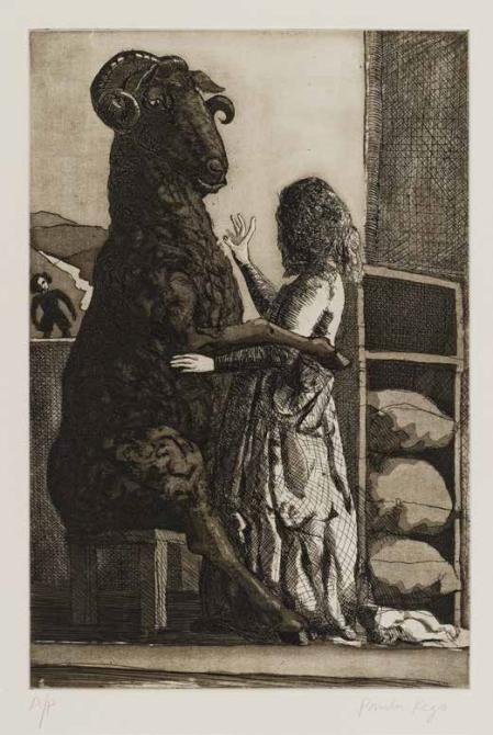 Paula Rego Baa, Baa, Black Sheep, 1989