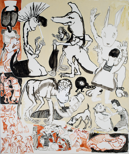 Paula Rego, Aida, 1983, Courtesy The Estate of Paula Rego and Victoria Miro