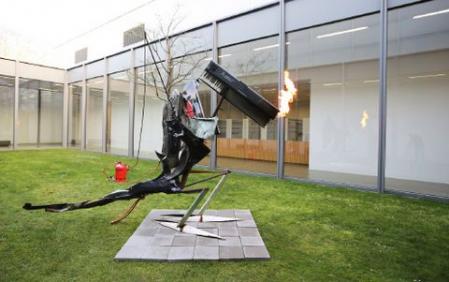 Tobias Spichtig, Heiner Müller, Ausstellungsansicht im Museum Folkwang, 2019