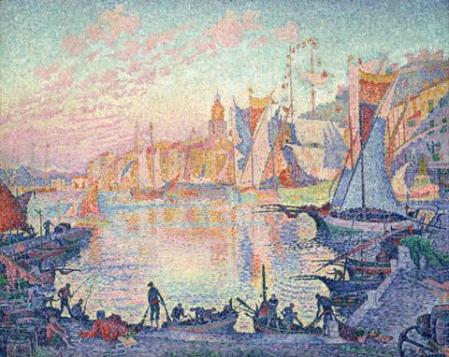 Paul Signac, Le port de Saint-Tropez, 1901/2