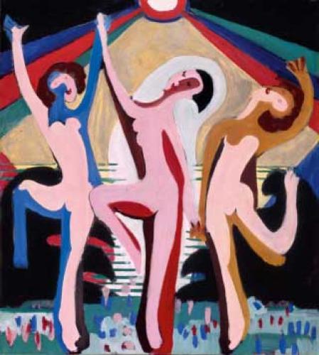 Ernst Ludwig Kirchner, Farbentanz I, 1932