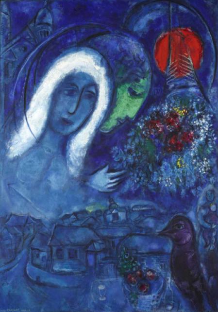 Marc Chagall, Marsfeld, 1954/55