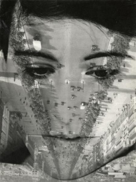  Aenne Biermann, Porträt mit Boulevard de la Grande-Armée, 1931
