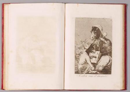 Francisco de Goya Los Caprichos, 1799 Detail