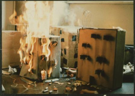 Peter Fischli / David Weiss, Brand von Uster, 1980