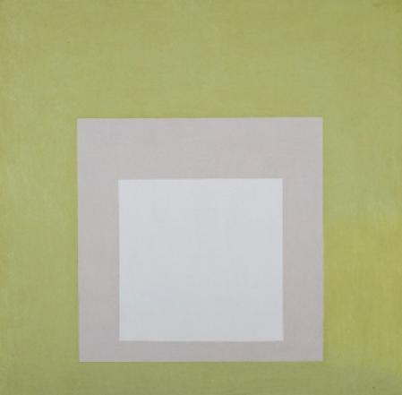 Josef Albers, Huldigung an das Quadrat, White Island, 1961