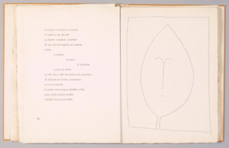 Pablo Picasso / Aimé Cesaire Corps perdu, 1950
