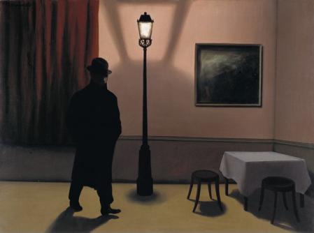 René Magritte, Der Nachtschwärmer (Die Straßenlaterne), 1927/28