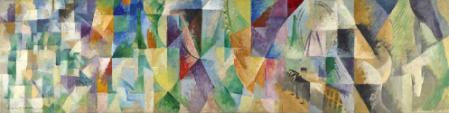 Robert Delaunay, Die Fenster zur Stadt, 1912