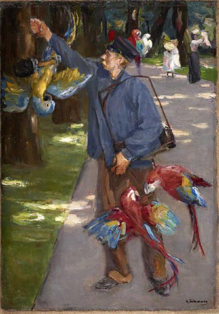 Max Liebermann, Der Papageienmann, 1902