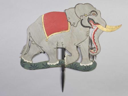Java/ Anonym, Estitama (Schattenspielfigur für das Wayang Kulit-Theater), undatiert