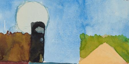 Paul Klee, Mondaufgang (St. Germain), 1915