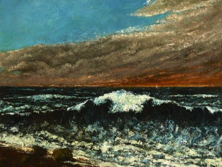 Gustave Courbet, La vague, 1870