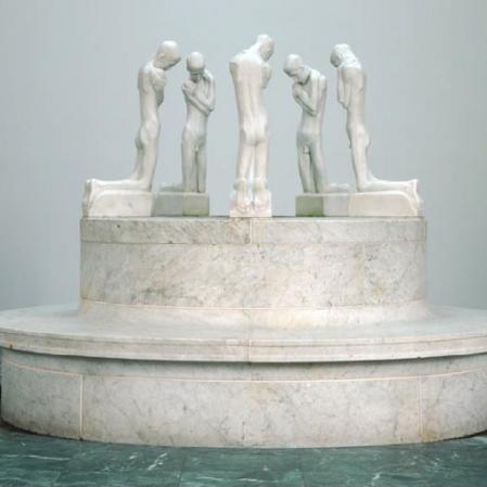 George Minne, La fontaine aux agenouillés, 1905 - 1906
