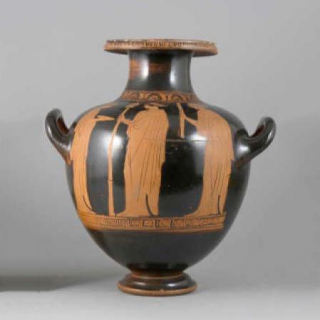 Phiale-Maler, Hydria (Kalpis), 445–440 v. Chr. Phiale-Maler, Hydria (Kalpis), 445–440 v. Chr.