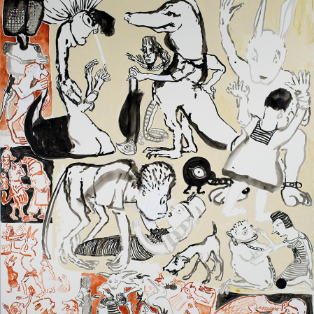 Paula Rego, Aida, 1983, Courtesy The Estate of Paula Rego and Victoria Miro