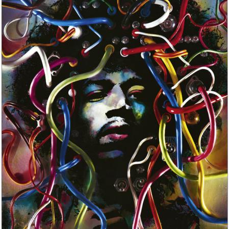 Günther Kieser Jimi Hendrix Experience (Neudruck), 1969