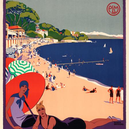 Roger Brodersk Antibes, Frankreich, um 1927