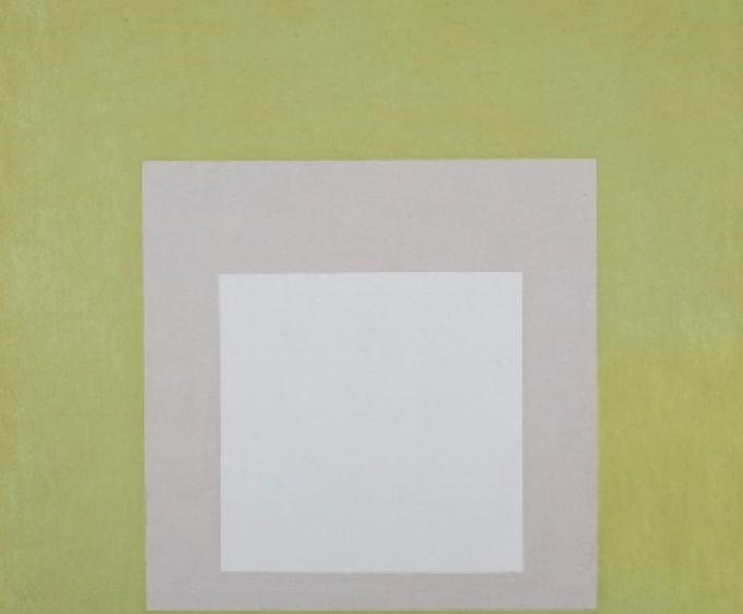 Josef Albers, Hommage to the Sqauare, White Island, 1961